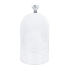 Stolp Ø 12x20 cm Transparant Glas Glazen Stolp
