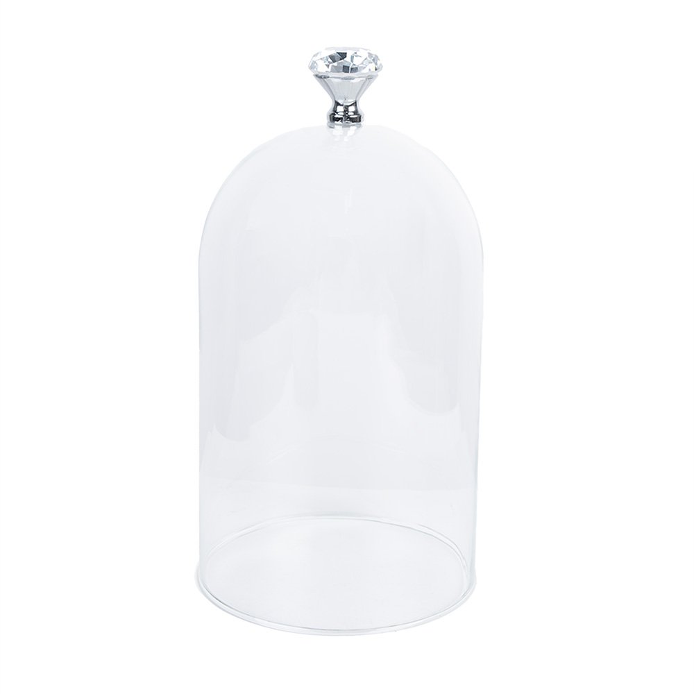 Stolp Ø 12x20 cm Transparant Glas Glazen Stolp