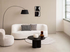 Vloerkleed Pebbel 834 - Rond ø200 cm