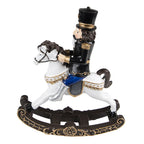 Kerstdecoratie Notenkraker 18 cm Zwart Kunststof