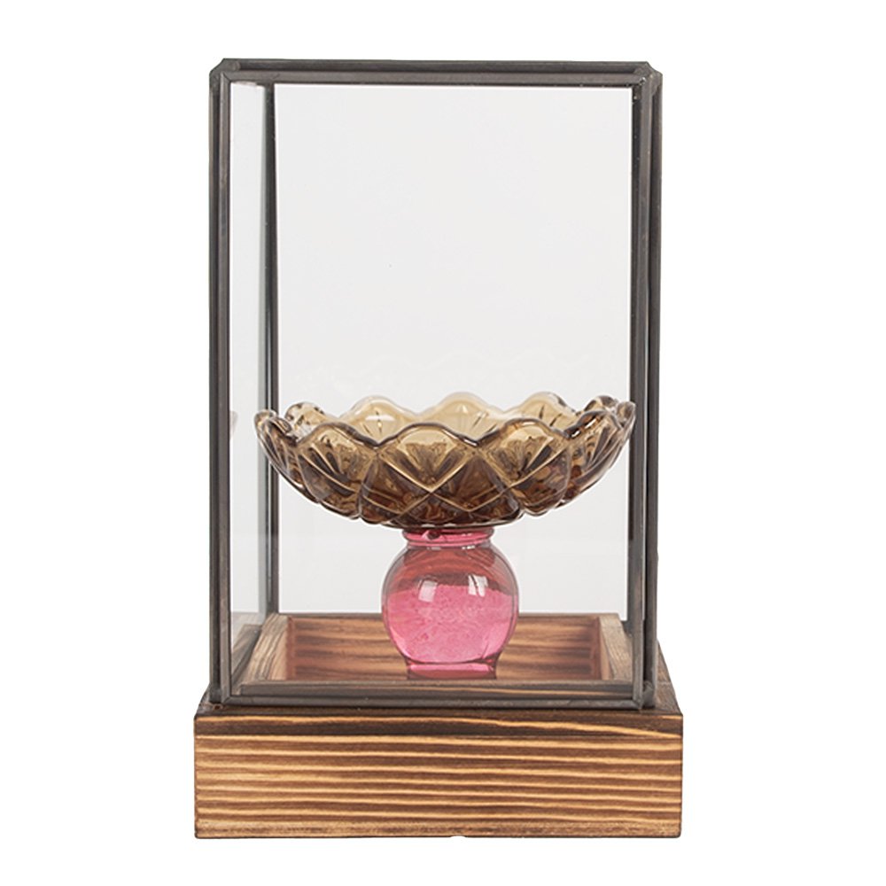 Decoratie Kweekkastje 12x12x19 cm Transparant Glas