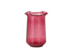 J-Line Vaas - glas - fuchsia - medium