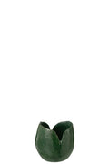 J-Line vaas Thibault - keramiek - groen - S