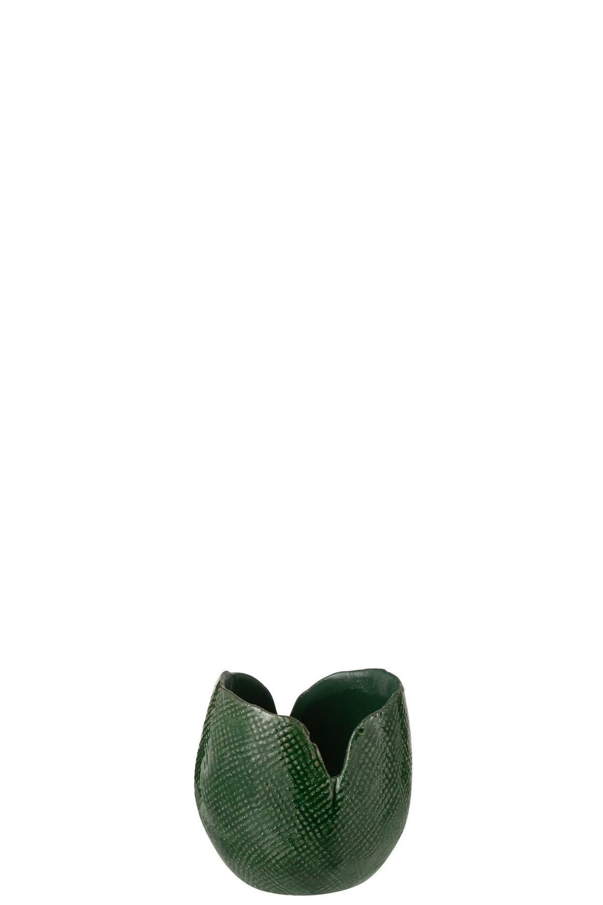 J-Line vaas Thibault - keramiek - groen - S