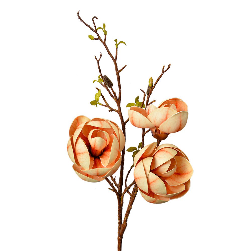 Kunstbloem 106 cm Geel Kunststof