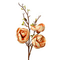 Kunstbloem 106 cm Geel Kunststof