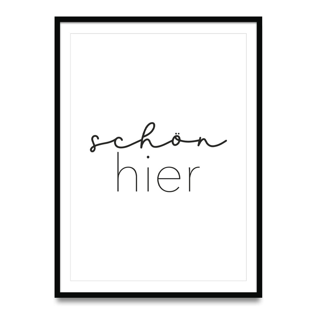 Leuk hier - Poster 5er set