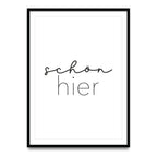 Leuk hier - Poster 5er set