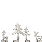 Ornament Baliguian Nikkel 38x8x20 cm