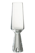 J-Line Walker champagneglas - glas - transparant