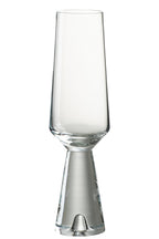 J-Line Walker champagneglas - glas - transparant