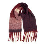 Wintersjaal Dames 50x210 cm Roze Textiel