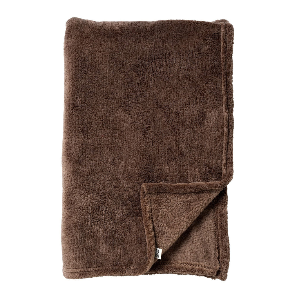 Dutch Decor Owen - Plaid 130x160 cm - Chocolade Martini - Bruin