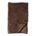 Dutch Decor Owen - Plaid 130x160 cm - Chocolade Martini - Bruin