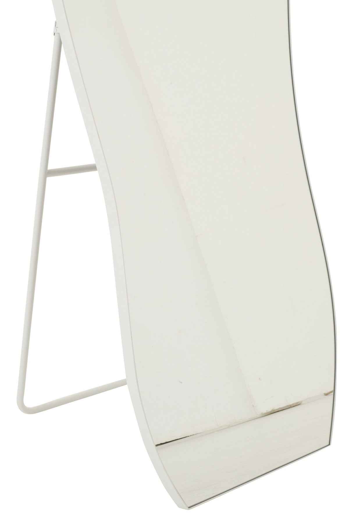 J-Line spiegel Onregelmatig - glas - wit