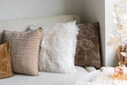 Kussen (gevuld) Anna 44X44CM, taupe