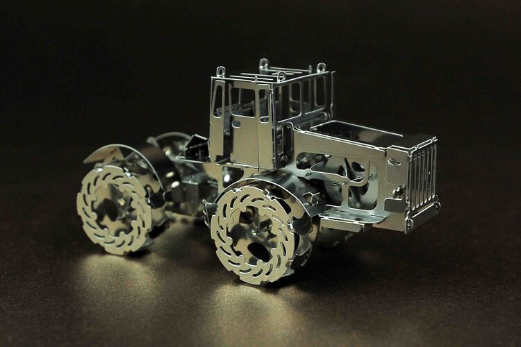 Bouwpakket Hot Tractor 700 van metaal- Mechanisch