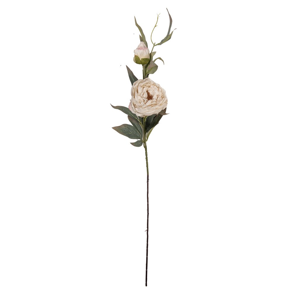 Kunstbloem 78 cm Wit Kunststof