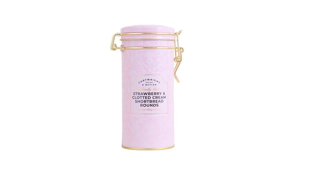 Cartwright & Butler: Strawberry & Clotted cream shortbread