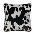 Royal Velvet kussen koe zwart 50x50 cm