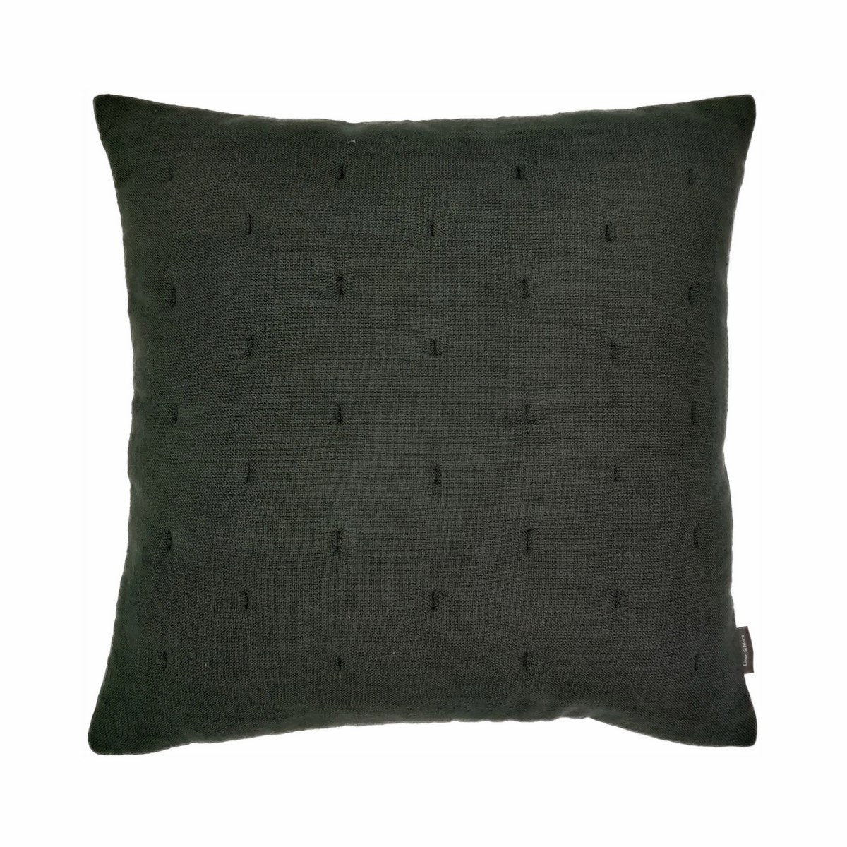 Kantha Slub kussen groen 45x45cm