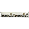 Canvas tochtkussen kittens 20x90cm