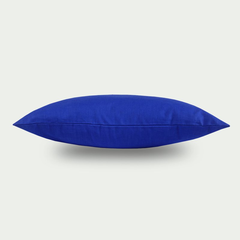 406 Linnen 650 blue 50x50