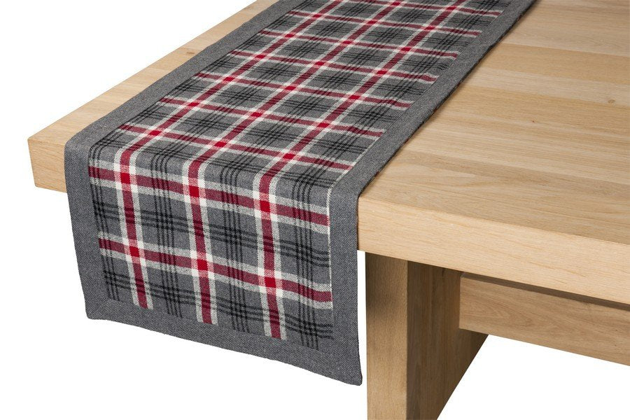 Scotland Tafelloper rood 42x145cm