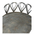 Opbergrek Grijs, IJzer 91x36x168 cm