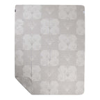 Plaid Wafel hertenpatroon beige 150x200cm
