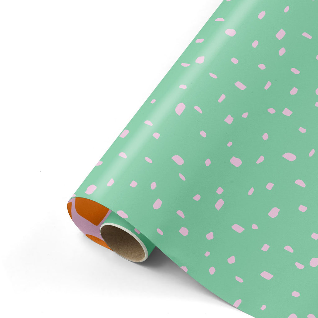 Minimal Dots '25 - Rollen cadeaupapier - 10 stuks
