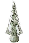 J-Line decoratie Kerstboom - glas - groen