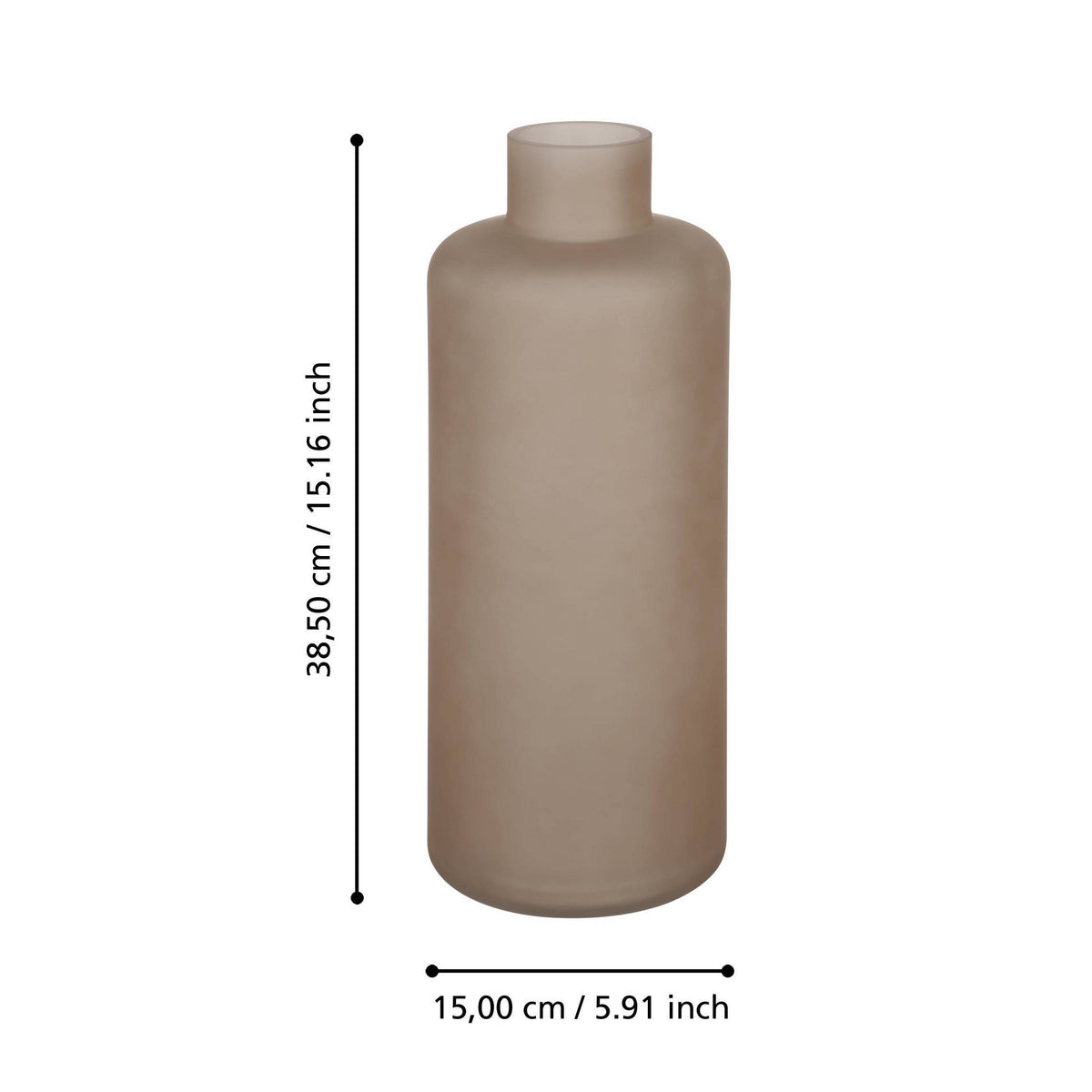 Vaas Nabas Beige 15x38,5cm