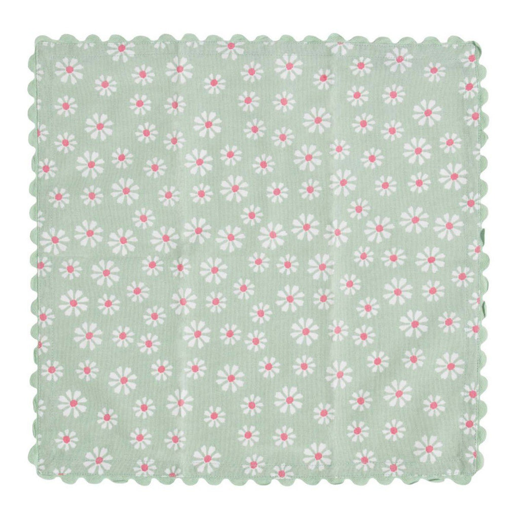 Daisy bloemen servet mix kleuren 40x40 (set van 3)
