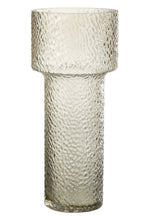 J-Line vaas Betty - glas - transparant - large - 45 cm hoog