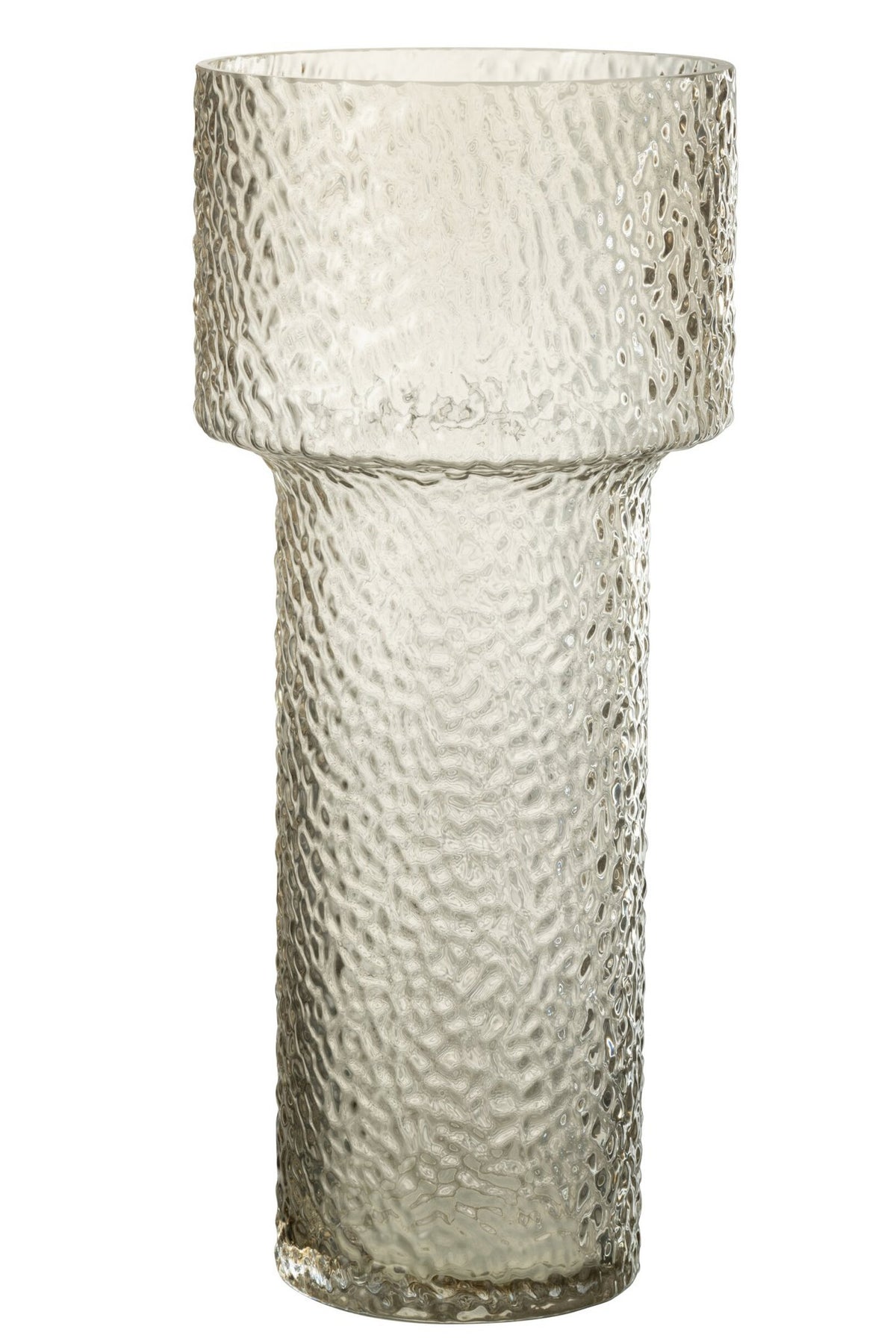 J-Line vaas Betty - glas - transparant - large - 45 cm hoog