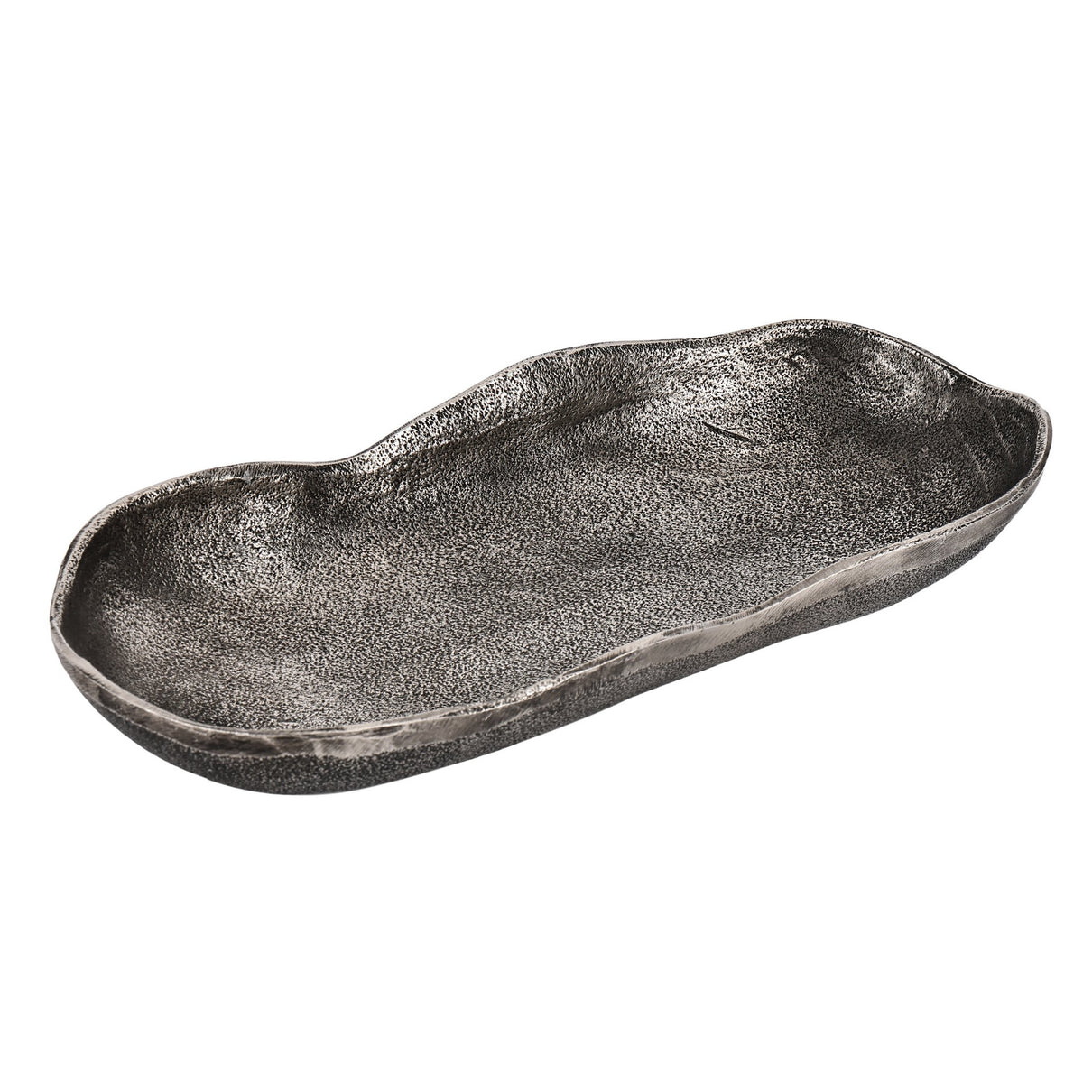 Schaal Forleyet Nikkel 26x11x4 cm