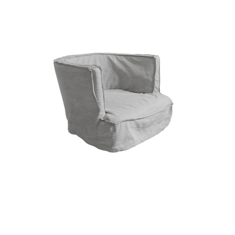 Leeff by Netty - Woody Chair Cover Light grey