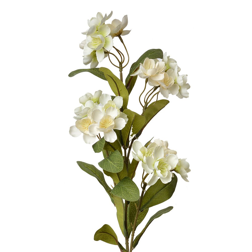 Kunstbloem 70 cm Wit Kunststof