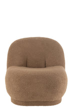 J-Line Zetel Teddy Boucle Bruin