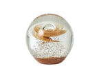J-Line presse-papier Swirl Bal - glas - brons - medium