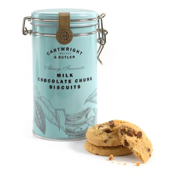Cartwright & Butler - Milk Chocolate Chunk koekjes-blik