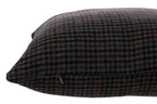 J-Line Kussen met ruitmotief - polyester - multikleur