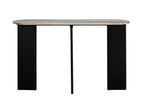 J-Line console Mathilder Marmer - steen - zwart/grijsgroen