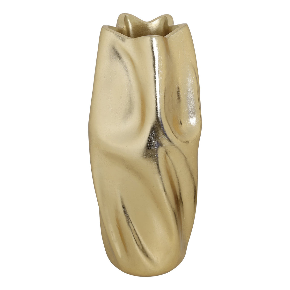 Pot dunnamore goud 45x45x100cm