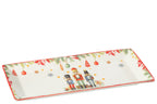 J-Line Bord Rechthoekig Notenkraker Giftbox Keramiek Wit