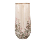 Vaas Ø 16x36 cm Beige Keramiek