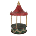 Kerstdecoratie Beeld Ø 27x48 cm Rood Metaal