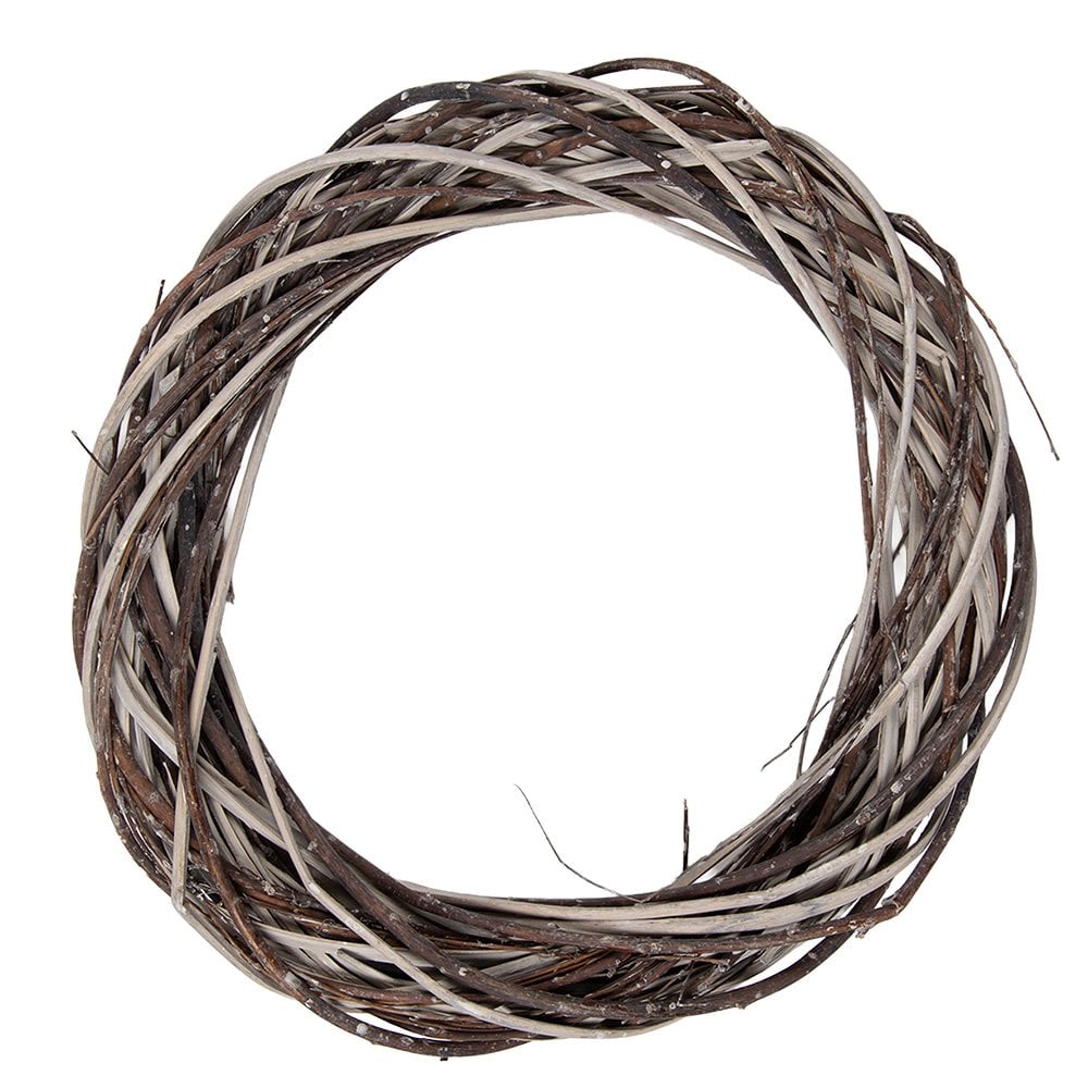 Krans Ø 40x6 cm Bruin Rotan