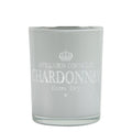 Theelichthouder wijn chardonnay wit medium 12cm